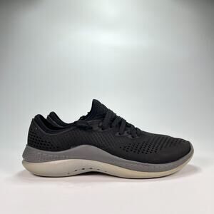 Crocs LiteRide 360 Pacer Black Gray Comfort Walking Shoes 206705 Women’s Size 7